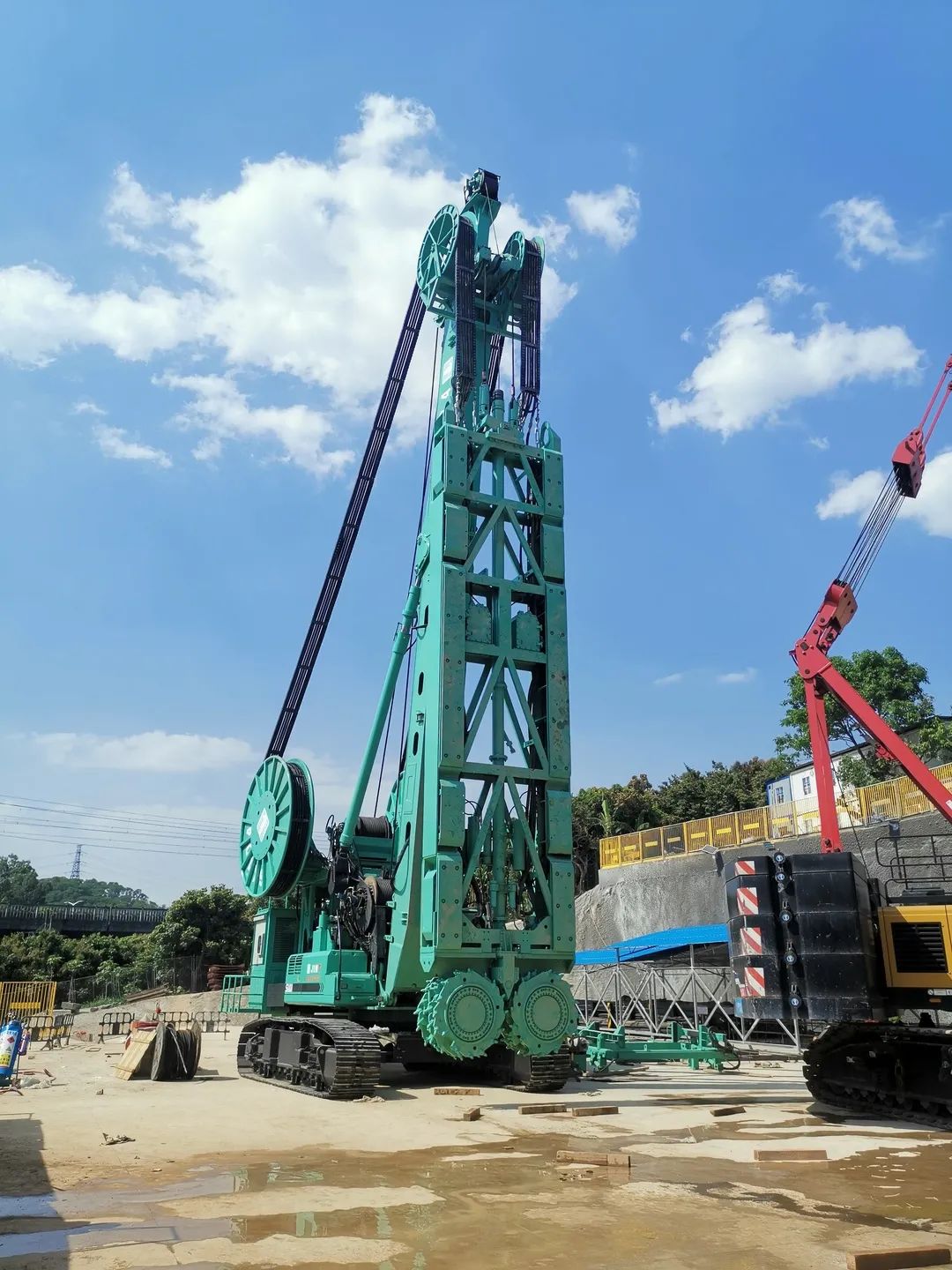  氣舉顯神威，金泰雙輪銑在大灣區再克百兆帕硬巖